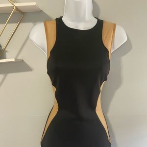 Mesh sheer illusion dress